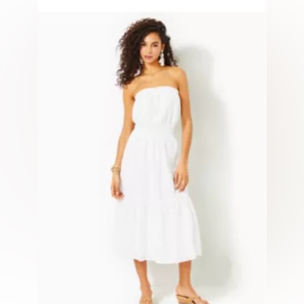 NWT Lilly Pulitzer Nikole Strapless Dress